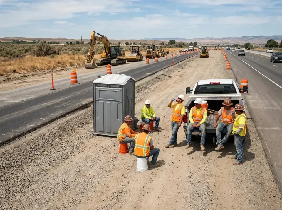 highway-road-construction-crew-007 — frequently asked questions, Porta Potty and Restroom Rentals in Yuma, AZ